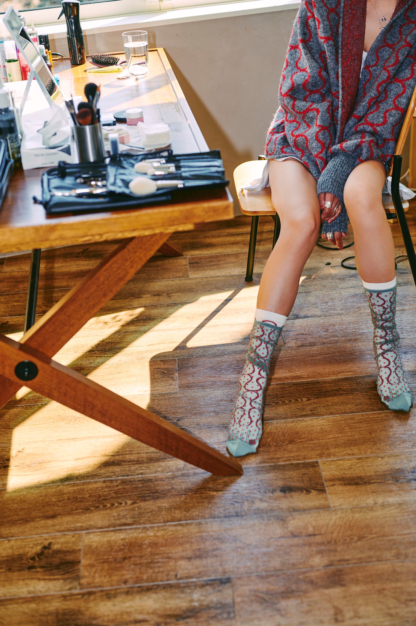 See-through DOT socks ONV-DT245011