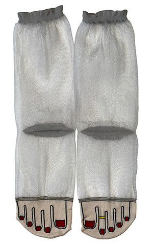 ペディキュア シースルーソックス ONV-TE261411