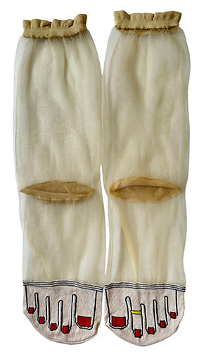 ペディキュア シースルーソックス ONV-TE261411